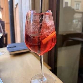 Osteria Da Fortunata - Campari Spritz - Roman Near Me - Rome, RM Osteria Da Fortunata - Campari Spritz - Roman Near Me - Rome, RM