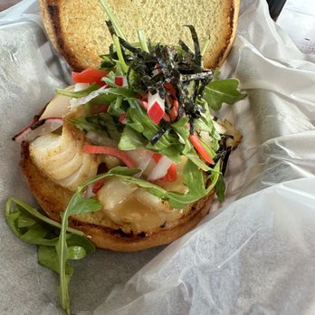 Kenji Burger - Fish burger - Japanese Near Me - Kilauea, Hawaii Kenji Burger - Fish burger - Japanese Near Me - Kilauea, Hawaii