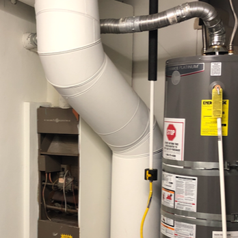 Main Air - GE 1958 unit single stage 80%, 64,000 btu - Heating & Air Conditioning/HVAC Near Me - San Bruno, California