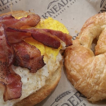 Kneaders Bakery & Cafe - Bacon egg cheese croissant definitely not worth the 30 min wait - Bakeries Near Me - Glendale, Arizona