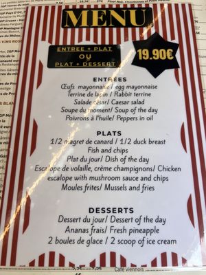 Menu photo 2 Oscar Nice, 06