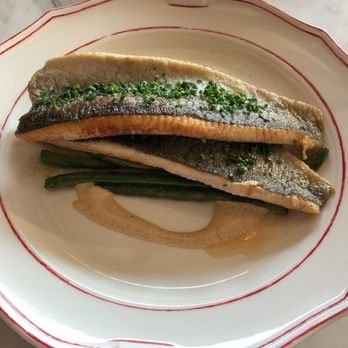 Officina - Trota Pan Seared Trout. Green Bean. Brown Butter. - Italian Near Me - Washington, DC, District of Columbia Officina - Trota Pan Seared Trout. Green Bean. Brown Butter. - Italian Near Me - Washington, DC, District of Columbia