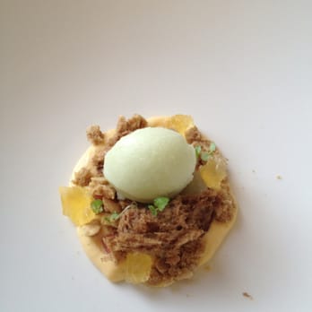 The Graham - Deconstructed apple and rhubarb crumble - yum - Bakeries Near Me - Port Melbourne, VIC
