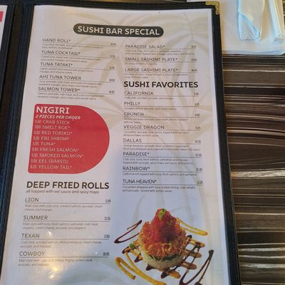 Menu photo 2 Tokyo Express Paris, TX