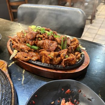 Gangnam Tofu - Spicy grilled marinated pork - Korean Near Me - El Cerrito, California Gangnam Tofu - Spicy grilled marinated pork - Korean Near Me - El Cerrito, California
