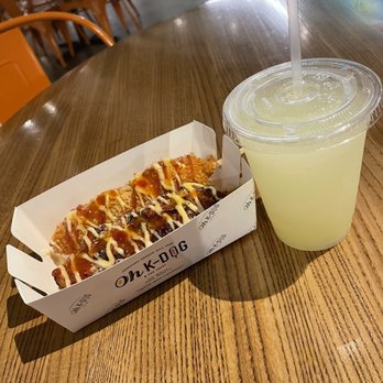 Oh K-Dog - Korean Dogs w/ Slushy lemonade. - Hot Dogs Near Me - Arlington, Virginia Oh K-Dog - Korean Dogs w/ Slushy lemonade. - Hot Dogs Near Me - Arlington, Virginia