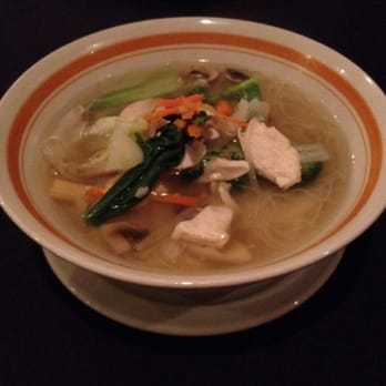 Thai Square - Vegetable noodle soup with chicken. - Thai Near Me - Denton, Texas Thai Square - Vegetable noodle soup with chicken. - Thai Near Me - Denton, Texas