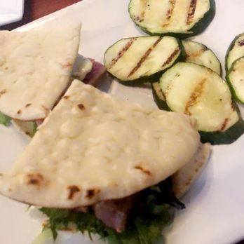 Bunky's Raw Bar & Grill - Ahi tuna sandwich w/ grilled zucchini - Sports Bars Near Me - Indialantic, Florida