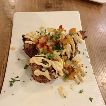 The Dearborn - Blue Crab Hushpuppies. The Dearborn, Chicago. - New American Near Me - Chicago, Illinois