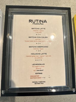 Menu photo 8 Rutina Coffee Palm Desert, CA Menu photo 8 Rutina Coffee Palm Desert, CA