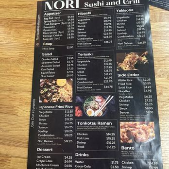 Nori Sushi & Grill - Sushi Bars Near Me - Wheaton, Illinois Nori Sushi & Grill - Sushi Bars Near Me - Wheaton, Illinois
