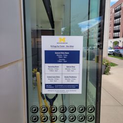 Kellogg Eye Center - Hours of operation.