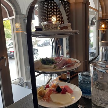 Hotel Luc, Autograph Collection - Breakfast Etagere.  They also have a vegetarian one - Hotels Near Me - Berlin, BE