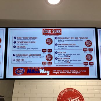 Jersey Mike's Subs - Menu 2 of 3 - September 2018 - VN - Sandwiches Near Me - Kahului, Hawaii Jersey Mike's Subs - Menu 2 of 3 - September 2018 - VN - Sandwiches Near Me - Kahului, Hawaii