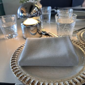 Ilya Restaurant - Table setup - Mediterranean Near Me - San Clemente, California