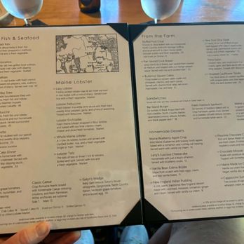 Galyn's - Menu - Seafood Near Me - Bar Harbor, Maine