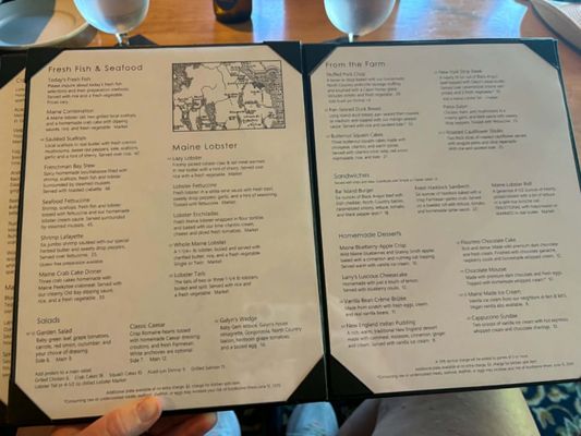 Menu photo 1 Galyn's Bar Harbor, ME