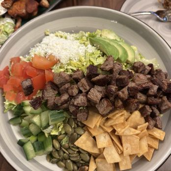 Gallery Food & Libations - Chopped salad with added tri tip - Wine Bars Near Me - Anaheim, California Gallery Food & Libations - Chopped salad with added tri tip - Wine Bars Near Me - Anaheim, California