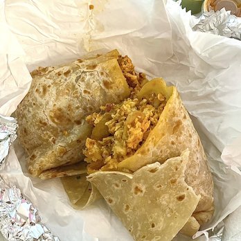 Colima's Mexican Restaurant - Chorizo, potato, egg and cheese burrito - Mexican Near Me - Oceanside, California