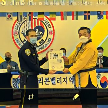 Campbell Tae Kwon Do Academy - Santa Clara police officer with together - Taekwondo Near Me - Campbell, California Campbell Tae Kwon Do Academy - Santa Clara police officer with together - Taekwondo Near Me - Campbell, California