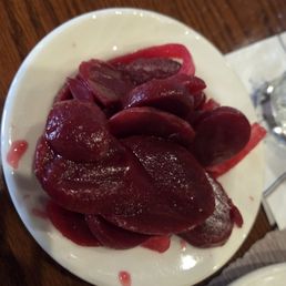 Side pickled beets Side pickled beets