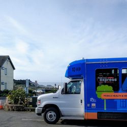 OptumServe - Mobile Testing - OptumServe mobile testing bus in Gualala, CA. Walk-ins welcome.