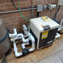 SwimShine Pools - Heater installation