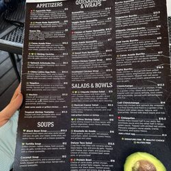Cafe Sabor - Menu