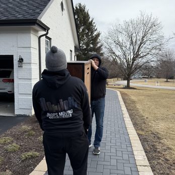 Onops Moving - Moving the dresser - Movers Near Me