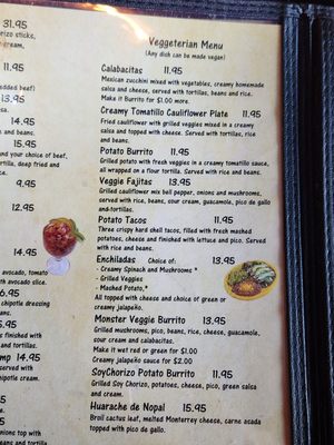 Menu photo 8 La Casa de Juana Phoenix, AZ