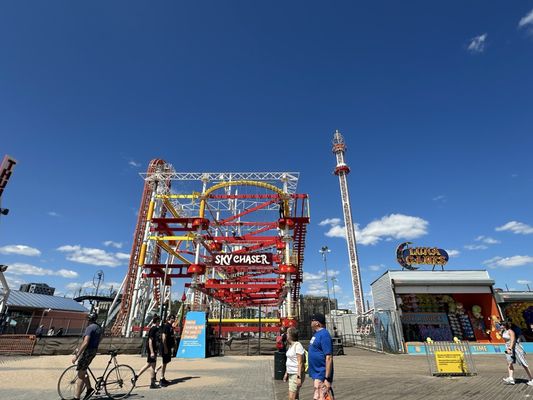 Coney Island Beach & Boardwalk by null