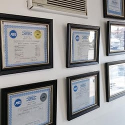 Most shops do not even have one ASE Master Tech, and this shop has 3 Certified Advanced Level Master Technicians.