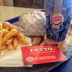 Burger King - Menu king offerta (3,99 euro) con carta fedeltà