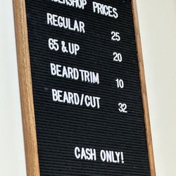 Bedford Barber Shop - Services
