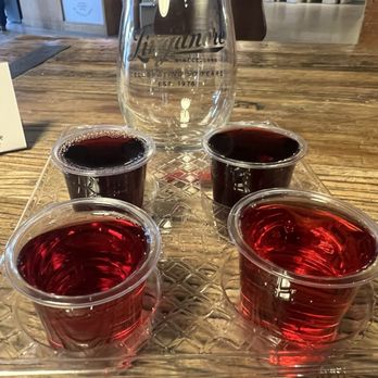 Linganore Winecellars - Wine sampling flight - Venues & Event Spaces Near Me - Mount Airy, Maryland