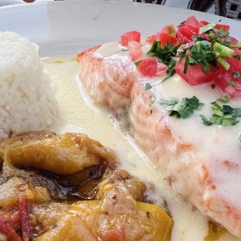 Cafe Des Artistes - Scottish salmon entrée - French Near Me - Jupiter, Florida