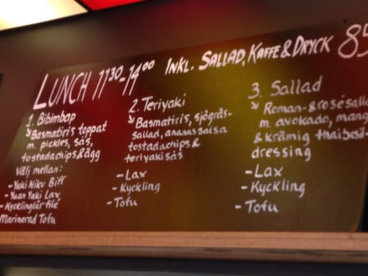 Menu photo 5 Scania Bar Malmö, M