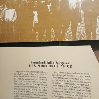 Ralph Mark Gilbert Civil Rights Museum - Museums Near Me - Savannah, Georgia Ralph Mark Gilbert Civil Rights Museum - Museums Near Me - Savannah, Georgia