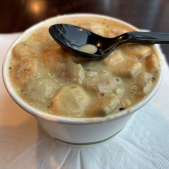 Cafe 1277 - On of my favorite soups - the very filling crab and corn chowder ($7). - Sandwiches Near Me - Walnut Creek, California