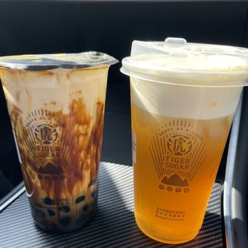 Tiger Sugar - 10. Jasmine Green Tea Latte with Cream Mousse - Bubble Tea Near Me - Carrollton, Texas Tiger Sugar - 10. Jasmine Green Tea Latte with Cream Mousse - Bubble Tea Near Me - Carrollton, Texas