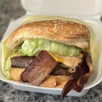 Happy Jacks Hamburger & Pie Shop - Dare I say this may just be the best burger i've had in town yet!! Ortega bacon cheeseburger was GASM!!! Not even kidding! - Burgers Near Me - Bakersfield, California Happy Jacks Hamburger & Pie Shop - Dare I say this may just be the best burger i've had in town yet!! Ortega bacon cheeseburger was GASM!!! Not even kidding! - Burgers Near Me - Bakersfield, California