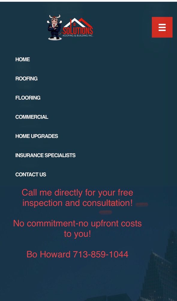 Slide of Solutions Roofing and Building