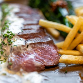 Poppy & Claro - Perfectly cooked steak :) - New American Near Me - San Jose, California Poppy & Claro - Perfectly cooked steak :) - New American Near Me - San Jose, California
