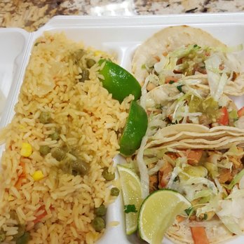Cafe Costa Del Sol - Chicken tacos combination - Salvadoran Near Me - Revere, Massachusetts
