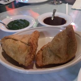 Vegetable samosas! Vegetable samosas!