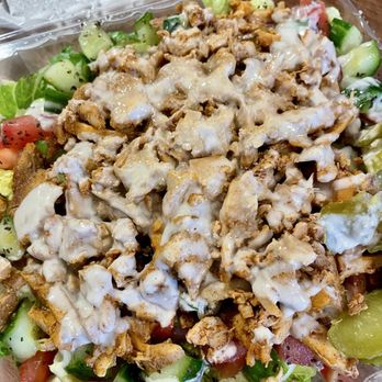 Sams Falafel & Shawarma - Chicken shawarma salad - Falafel Near Me - Somerville, Massachusetts Sams Falafel & Shawarma - Chicken shawarma salad - Falafel Near Me - Somerville, Massachusetts