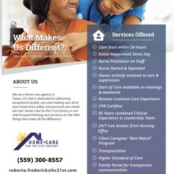 Home Care For The 21st Century-Tulare