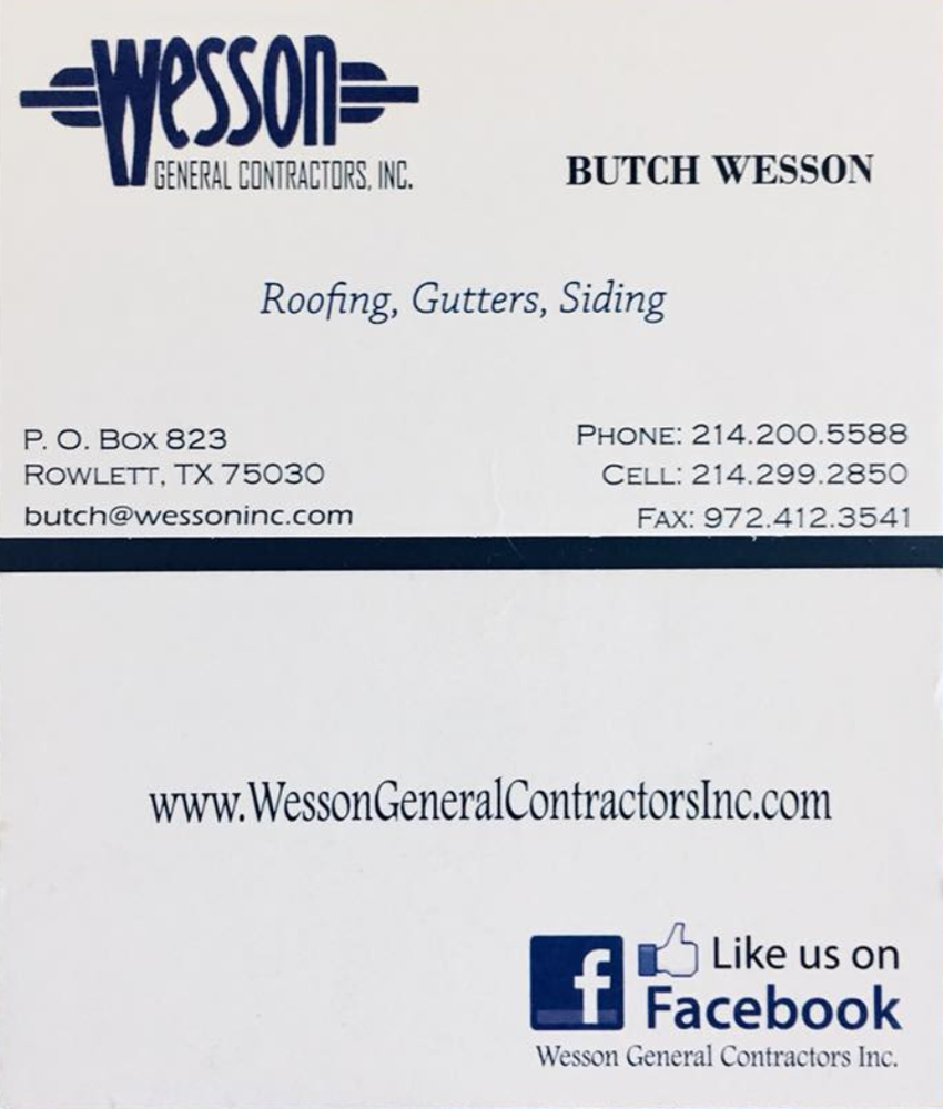 Slide of Wesson General Contractors