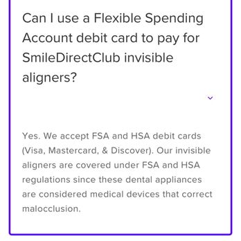 Photo of Smile Direct Club - New York, NY, United States. VERY quick to take your FSA payment but will NOT provide proper receipt back up when your FSA company requests documentation.