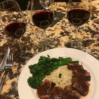 BRIX Wine Cellars - Beef medallions and the bohemian wine flight. - Wine Bars Near Me - Houston, Texas